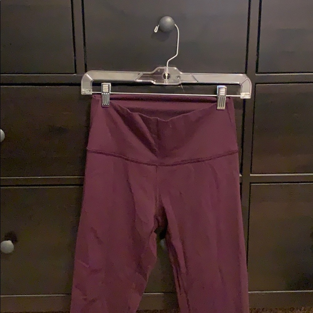 Lululemon high rise wunder under leggings